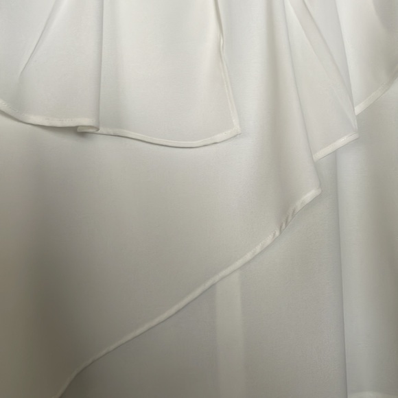 Zara white layered top - Picture 2 of 5